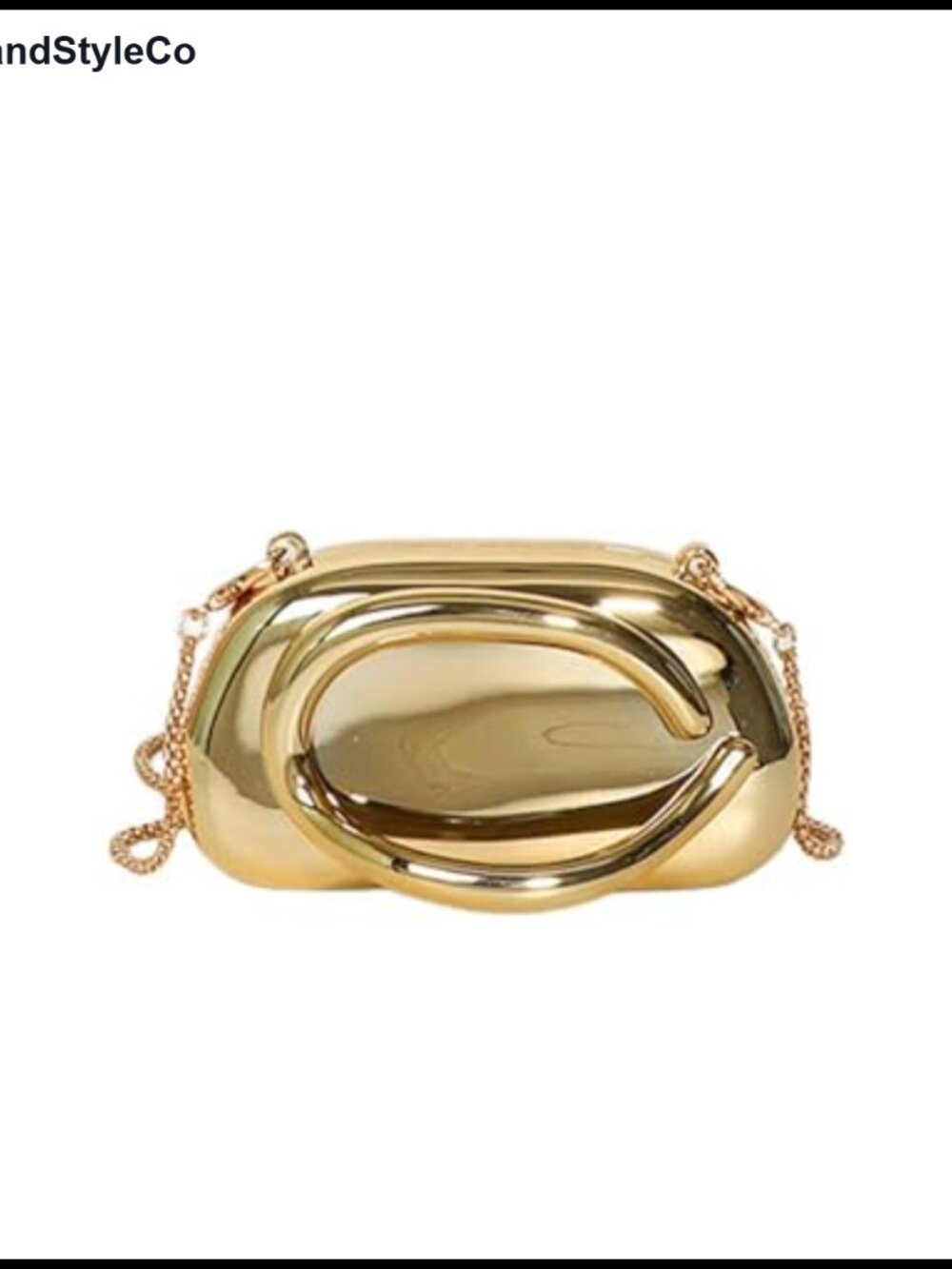 Acrylic Evening Clutch Mini Crossbody Bag with Chain Strap